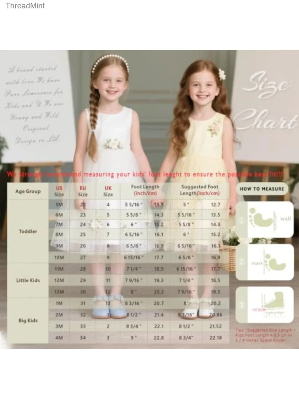 Toddler Girl Sandals Open Toe Dress Shoes Wedding Party Ballet